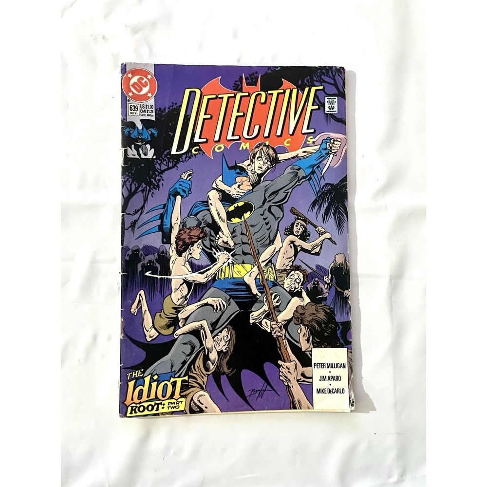 Detective Comics #639 - Sonic The Hedgehog Ad. Norm Breyfogle Art (9.0/9.2) 1991